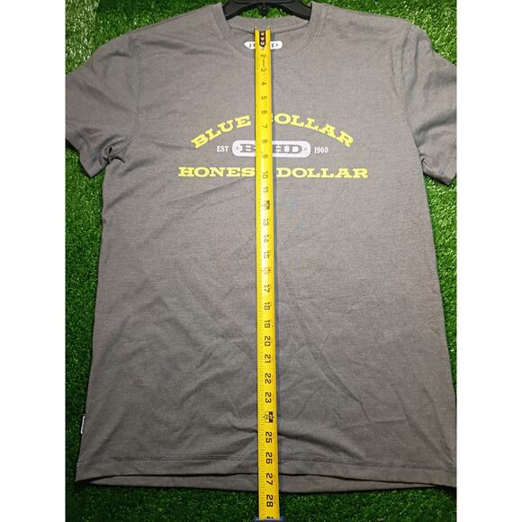 New Lincoln Outfitters Men's Gray BCHD Graphic T-Shirt - Picture 4 of 7